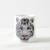 Augen des Tigers Kaffeetasse (Mittel)