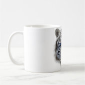 Augen des Tigers Kaffeetasse (Links)