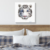 Augen des Tigers Leinwanddruck (Insitu (Schlafzimmer))