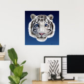 Augen des Tigers Poster (Heimbüro)