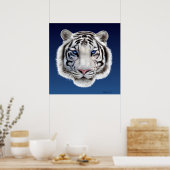 Augen des Tigers Poster (Küche)