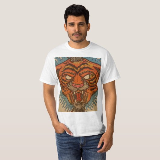 Augen des Tigers T-Shirt (Vorne ganz)