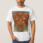 Augen des Tigers T-Shirt (Vorderseite)
