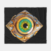 Augen des Universums 10 Fleecedecke (Vorderseite (Horizontal))