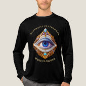 Augen des Universums 12 Tri-Blend Shirt (Vorderseite)