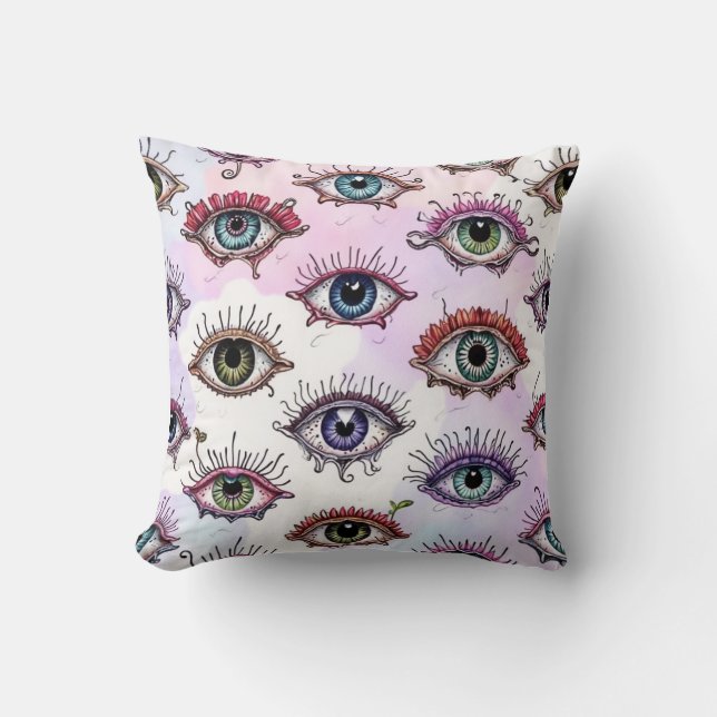 Augen des Wunders Kissen (Vorderseite)