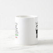 Augen-Diagramm-Augenarzt-Entwurfs-Geschenke Kaffeetasse (Mittel)