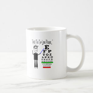 Augen-Diagramm-Augenarzt-Entwurfs-Geschenke Kaffeetasse