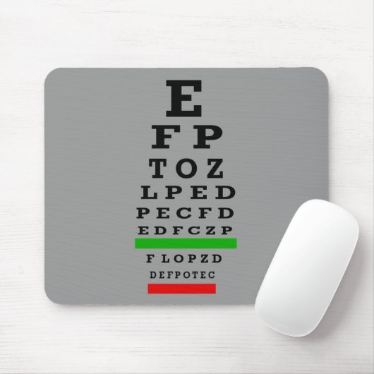 AUGEN-DIAGRAMM Geschenke Mousepad (Mit Mouse)