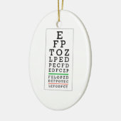 Augen-Diagramm Keramikornament (Links)