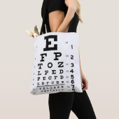 Augen-Diagramm-Optometriker-Taschen-Tasche Tasche (Von Nahem)