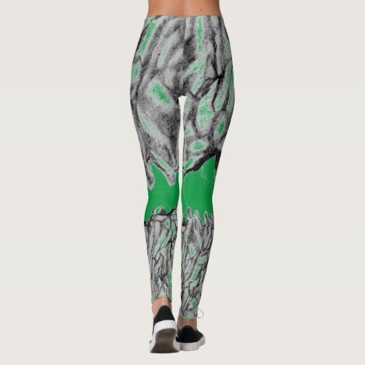 Augen, die Leggings zum Sport oder zum lässigen Ve (Rückseite)