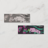 Augen - dünn mini visitenkarte (Vorne/Hinten)