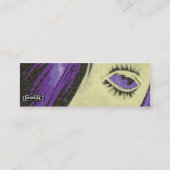 Augen - dünn mini visitenkarte (Rückseite)