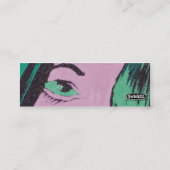 Augen - dünn mini visitenkarte (Rückseite)