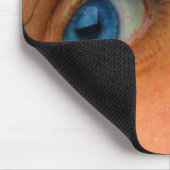 Augen einer Alien Mousepad (Ecke)