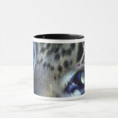 Augen einer Leopard-Kunst-Tasse Tasse (Zentrum)