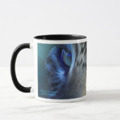 Augen einer Leopard-Kunst-Tasse Tasse (Links)