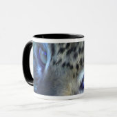 Augen einer Leopard-Kunst-Tasse Tasse (Vorderseite Links)
