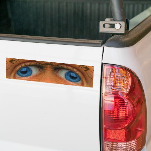 Augen eines Alien-Autoaufklebers Autoaufkleber (Auf Lkw)