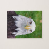Augen eines Bald-Adlers Puzzle (Horizontal)