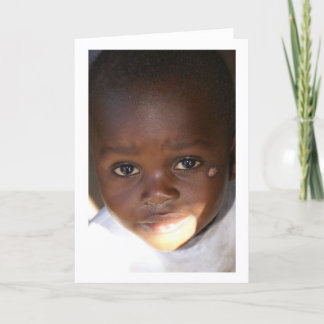 Augen eines Kindes Karte