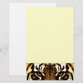 Augen eines Tigers Briefpapier (Vorne/Hinten)