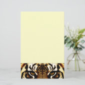 Augen eines Tigers Briefpapier (Stehend Vorderseite)