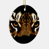 Augen eines Tigers Keramikornament (Rechts)