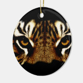 Augen eines Tigers Keramikornament (Links)