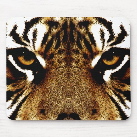 Augen eines Tigers Mousepad (Vorne)