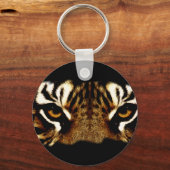 Augen eines Tigers Schlüsselanhänger (Vorderseite)