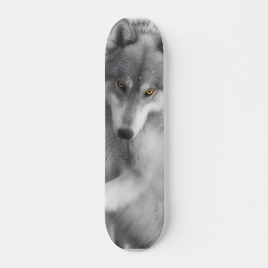 Augen eines Wolfs Skateboard (Vorne)