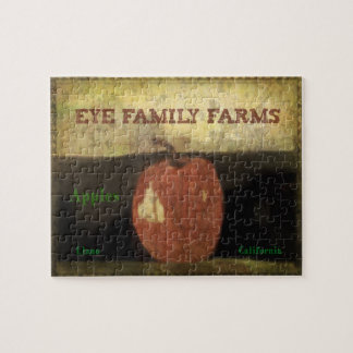 Augen-Familie bewirtschaftet Puzzlespiel Puzzle
