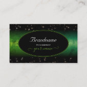 Augen fangen Grüne Marmorplatte Niedliche Glitzer  Visitenkarte (Vorderseite)