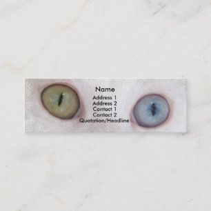 Augen für Sie Mini Visitenkarte
