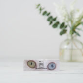 Augen für Sie Mini Visitenkarte (Stehend Vorderseite)