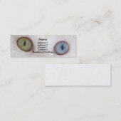 Augen für Sie Mini Visitenkarte (Vorne/Hinten)