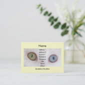 Augen für Sie Visitenkarte (Stehend Vorderseite)
