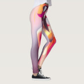 Augen geschlossen Weibchen mit Thunder_Cove Leggings (Rechts)