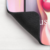 Augen geschlossen Weibchen mit Thunder_Cove Mousepad (Ecke)