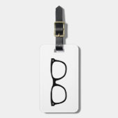 Augen-Gläser Gepäckanhänger (Vorderseite vertikal)