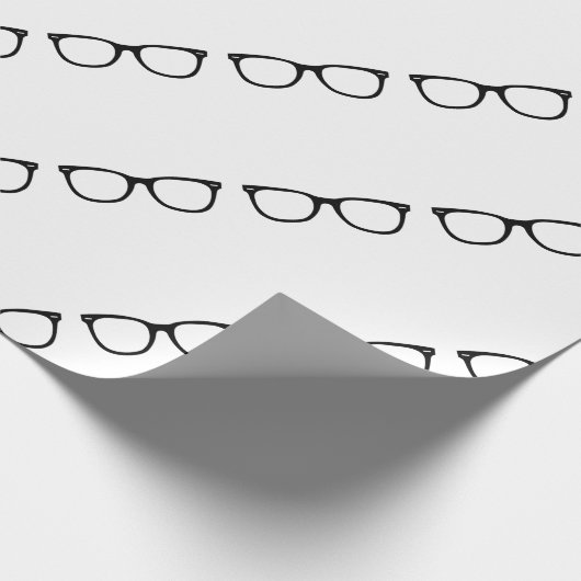 Augen-Gläser Geschenkpapier (Ecke)