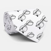 AUGEN-GLÄSER im BLEISTIFT, Optometriker, Augenarzt Krawatte (Gerollt)