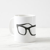 Augen-Gläser Kaffeetasse (Vorderseite Links)