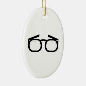 Augen-Gläser Keramikornament (Rechts)