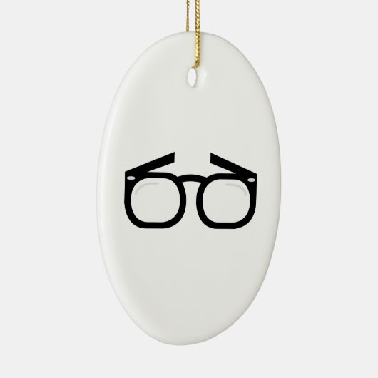 Augen-Gläser Keramikornament (Rechts)