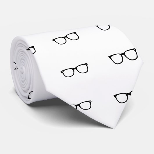 Augen-Gläser Krawatte (Gerollt)