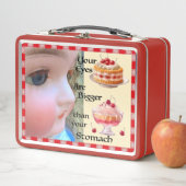 Augen größer als die Magen Lunchbox (Beispiel)