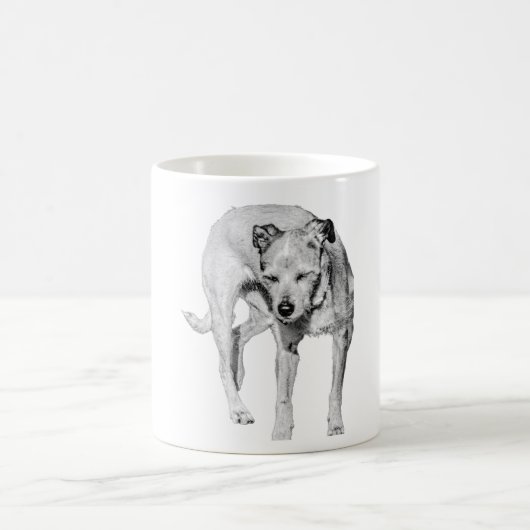 Augen halb geschlossen kaffeetasse (Mittel)